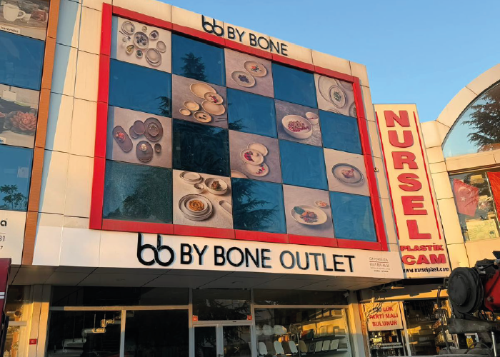 By Bone Outlet Cephe Giydirme Projesi